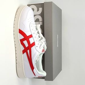 Men's Asics Tiger Japan S, size 12, white and red